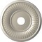 Ekena Millwork Berkshire PVC Medallion (Canopies up to 8 3/8"), 19"OD x 3 1/2"ID x 1"P, Bright Coat Aluminum CMP19BEBAL - alternate 1